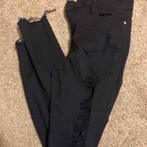 Black Ripped jeans